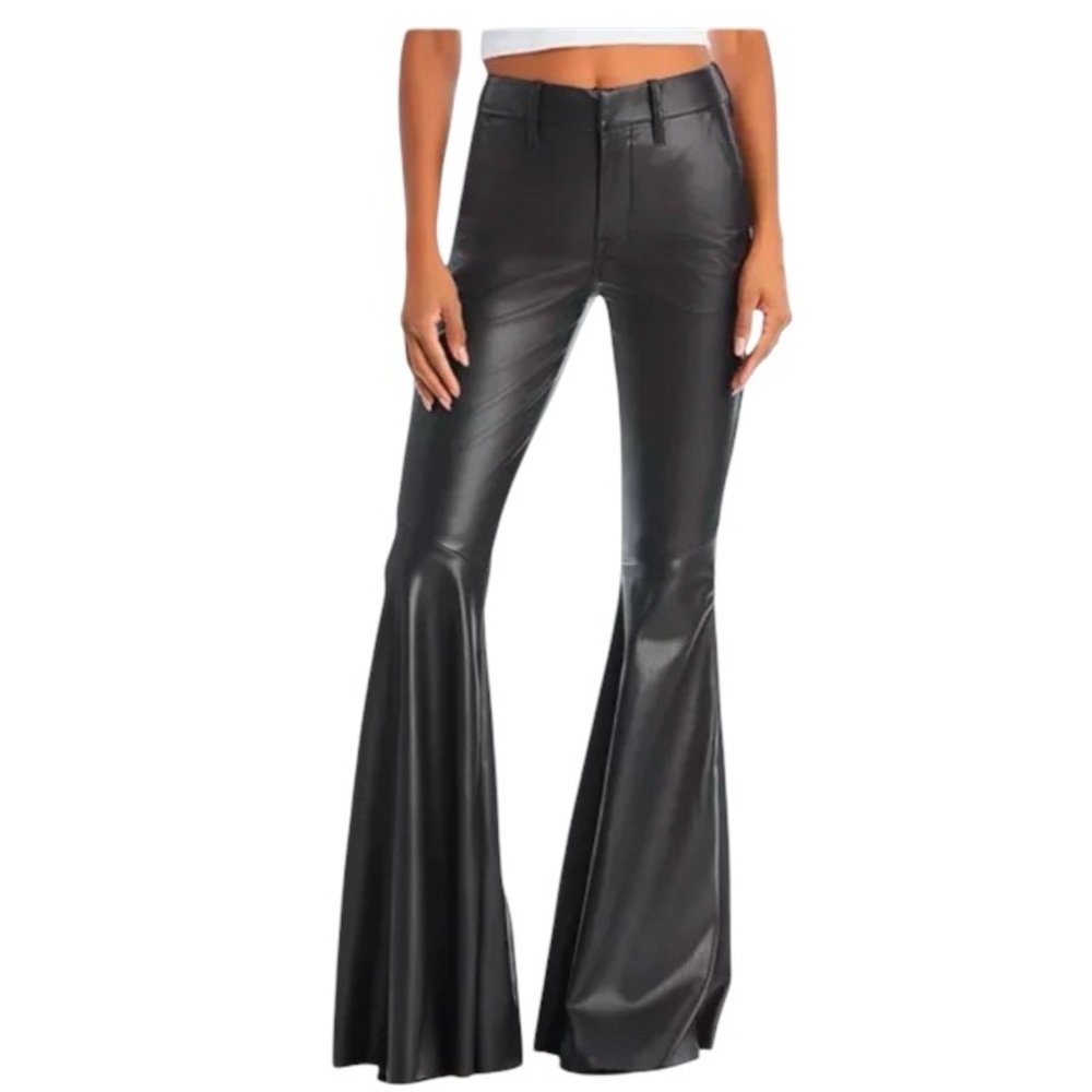 NWT!!! MOTHER The Super Cha Cha Prep Faux Leather Pants.